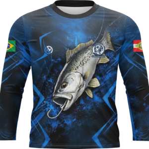 Camisa de Pesca + Bandana - Azul
